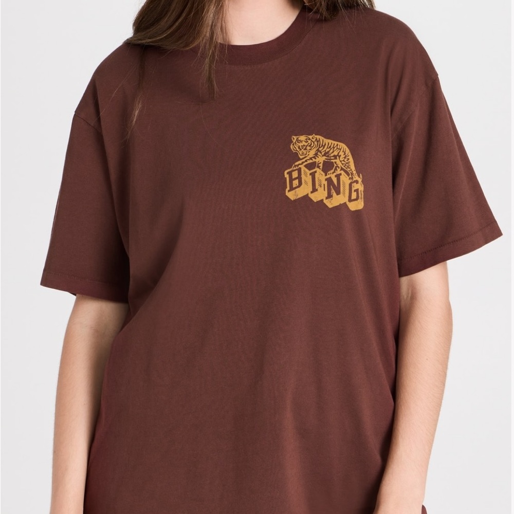 Anine Bing retro tiger t-shirt SMALL